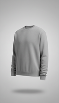 Fog Grey Crewneck with Brushed Interior